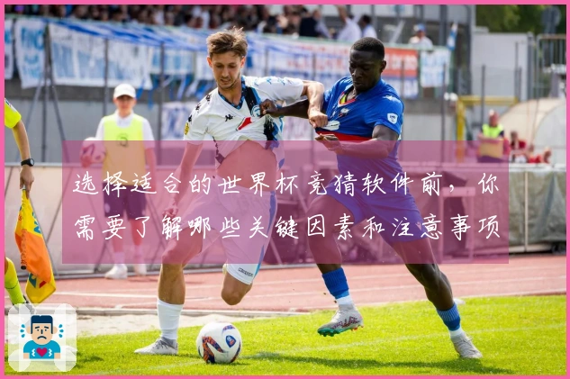 选择适合的世界杯竞猜软件前，你需要了解哪些关键因素和注意事项？